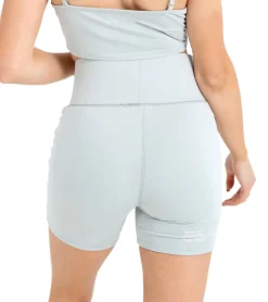 Shorts & Bermudas|Fitnessmode & Jogginghosen*Sixth June Damen Sport-Shorts Leggings kurze Baumwoll-Hose Fitness-Shorts 32947 Grau