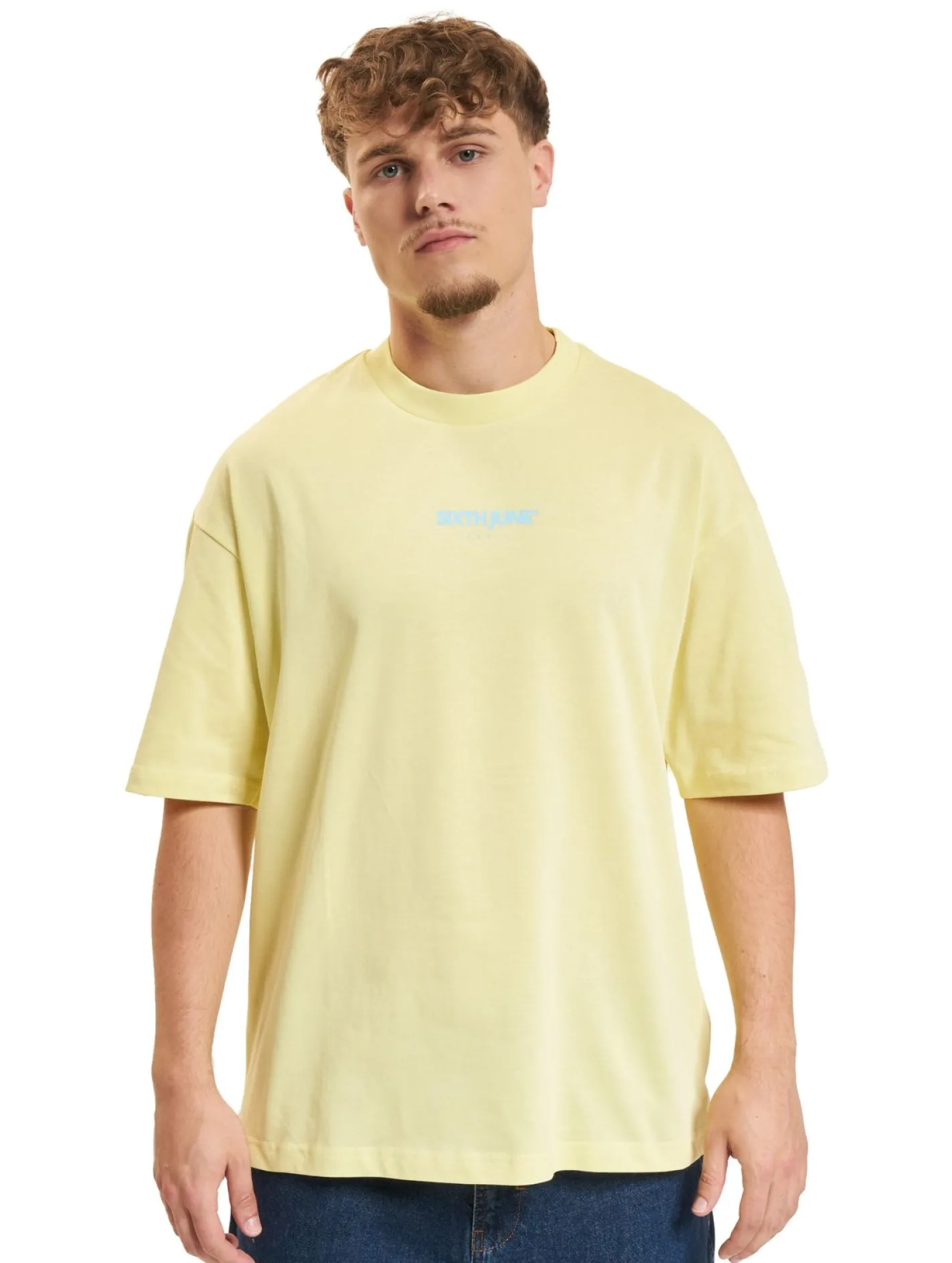 T-Shirts & Tank Tops*Sixth June Essentiel T-Shirts gelb