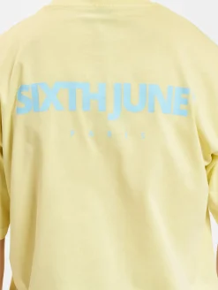 T-Shirts & Tank Tops*Sixth June Essentiel T-Shirts gelb