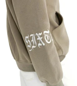 Pullover & Sweater*Sixth June Herren Kapuzen-Pullover mit Baumwollanteil Sweat-Hoodie Freizeit-Hoodie Langarm-Shirt 23300 Grün