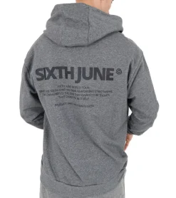 Jacken & Mäntel*Sixth June Herren Sweat-Jacke Frühlings-Jacke Übergangs-Jacke Outdoor-Jacke 22624 Grau