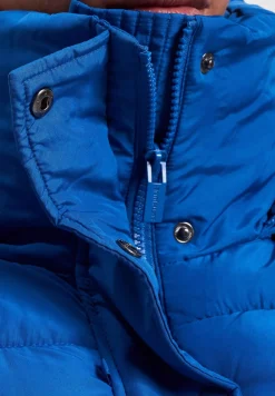 Mäntel & Jacken*Sixth June Kurze Pufferjacke mit Kapuze, Royalblau