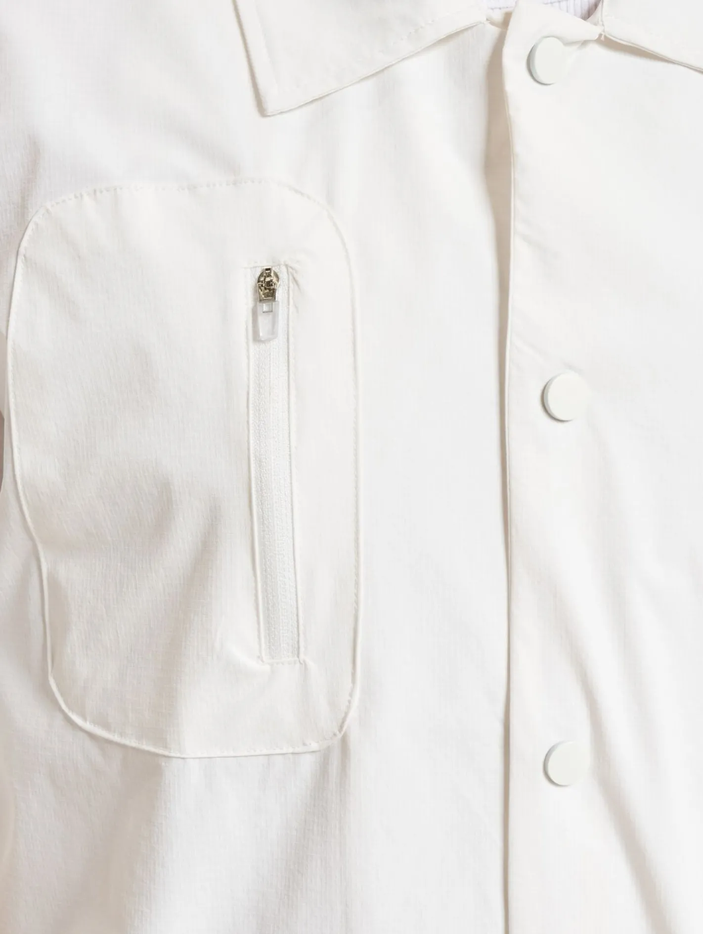 Hemden & Poloshirts*Sixth June Nylon Tech Hemden weiß