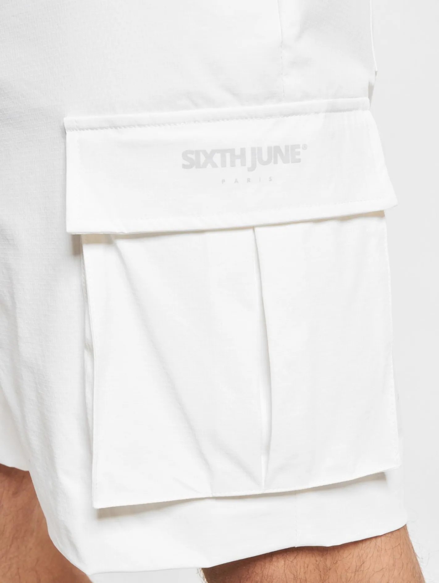 Shorts & Bermudas*Sixth June Nylon Tech Utility Shorts weiß