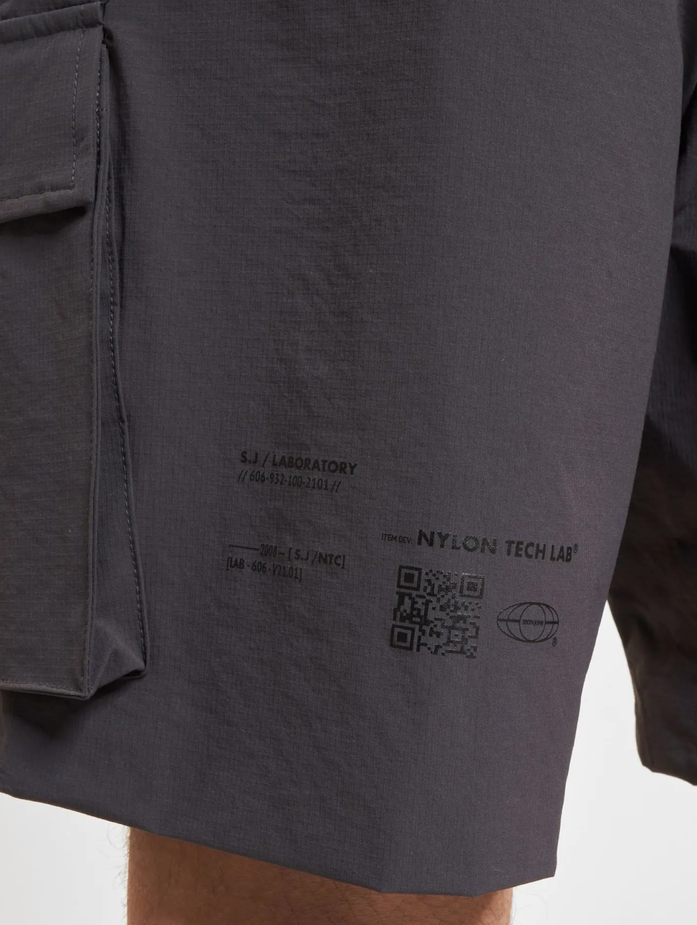 Shorts & Bermudas*Sixth June Nylon Tech Utility Shorts weiches Schwarz