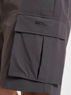 Shorts & Bermudas*Sixth June Nylon Tech Utility Shorts weiches Schwarz