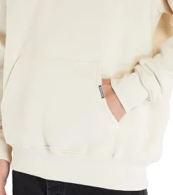 Pullover & Sweater*Sixth June Puff Thunder Printed Hoodie Herren Kapuzen-Pullover Baumwoll-Sweater M23957PSW Beige