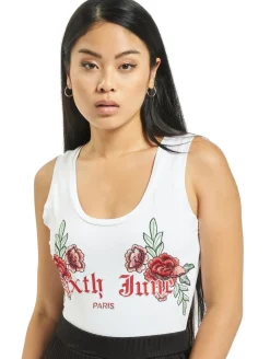 Unterwäsche|Socken & Unterwäsche*Sixth June Roses Body weiß