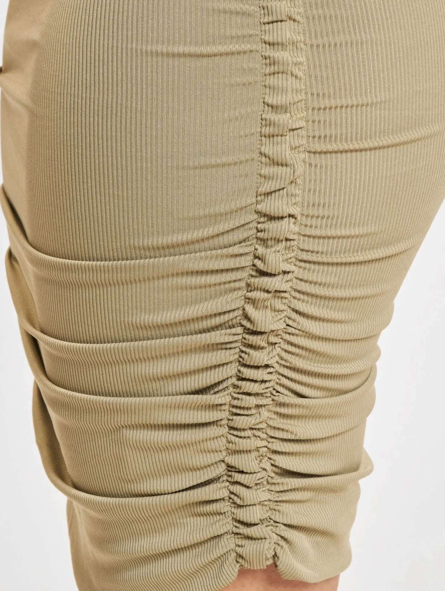 Kleider*Sixth June Side Seam Gathers Minikleid, khaki