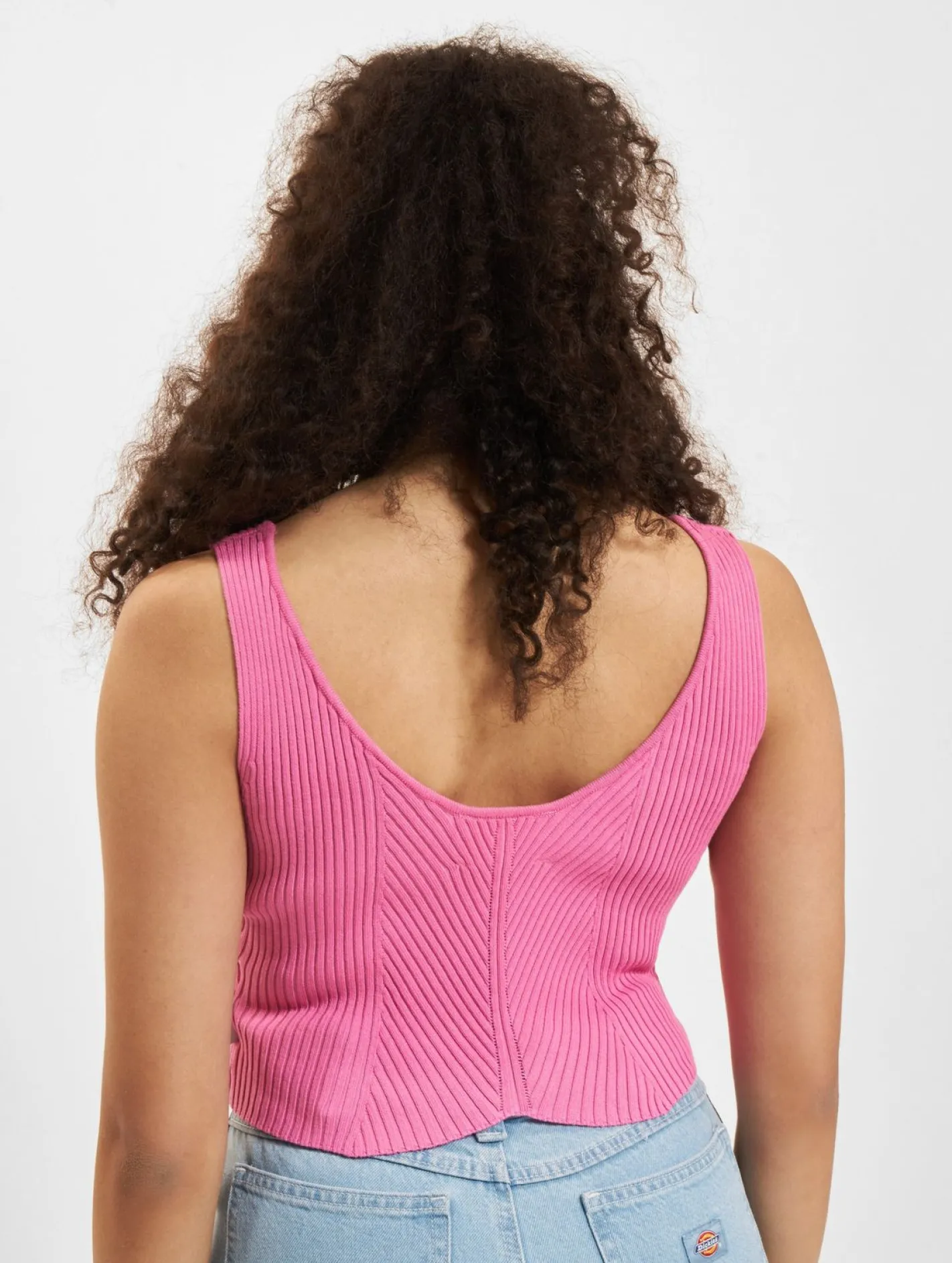Tops & T-Shirts*Sixth June Sommer Strick Tank Tops rosa