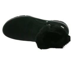 Boots & Stiefel*Skechers Damen Easy Going High Zip 2 Ankle-Boots mit Air-Cooled Memory-Foam Winter-Schuhe Waterproofed 168042 Schwarz