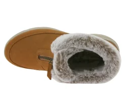 Boots & Stiefel*Skechers Damen Glacial Ultra Sweet Vibes Ankle-Boots mit Ultra Go und Soft Stride-Dämpfung Winter-Schuhe mit Scothgard 144145 Beige