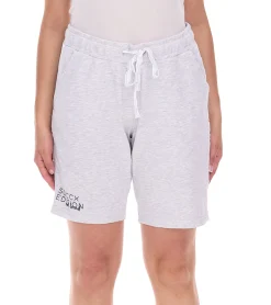 Shorts & Bermudas|Fitnessmode & Jogginghosen*SOCCX Damen Freizeit-Shorts kurze Baumwoll-Hose Sommer-Shorts 364388_2007 Grau