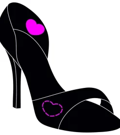 Schuhzubehör & Schuhpflege|Sportausrüstung*Sole Sisters Sole Sister Cupids Stoßdämpfend und atmungsaktiv für High Heels Einlegesohle Schwarz/Grau