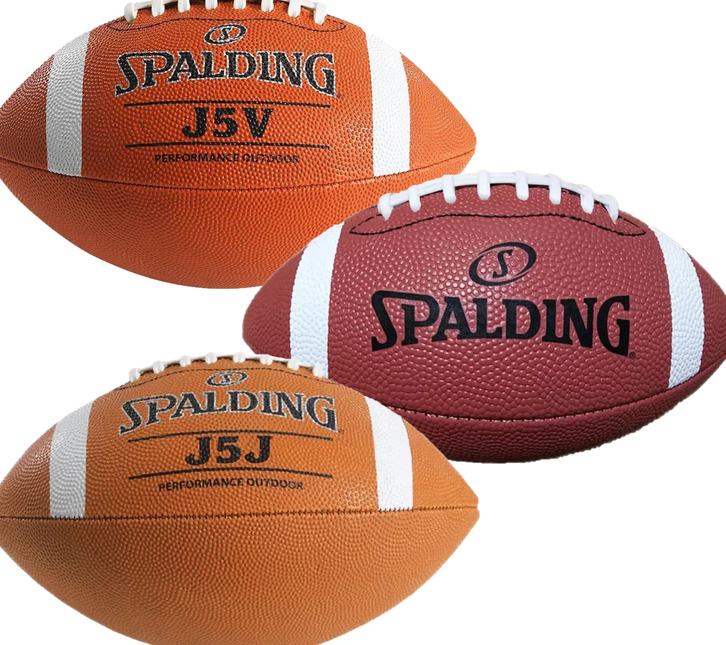 Sportausrüstung|Ballsport*SPALDING American Football Sport-Ball Sport-Ausrüstung Ballsport Sport Equipment Mini, J5V oder J5J Braun Modell 1