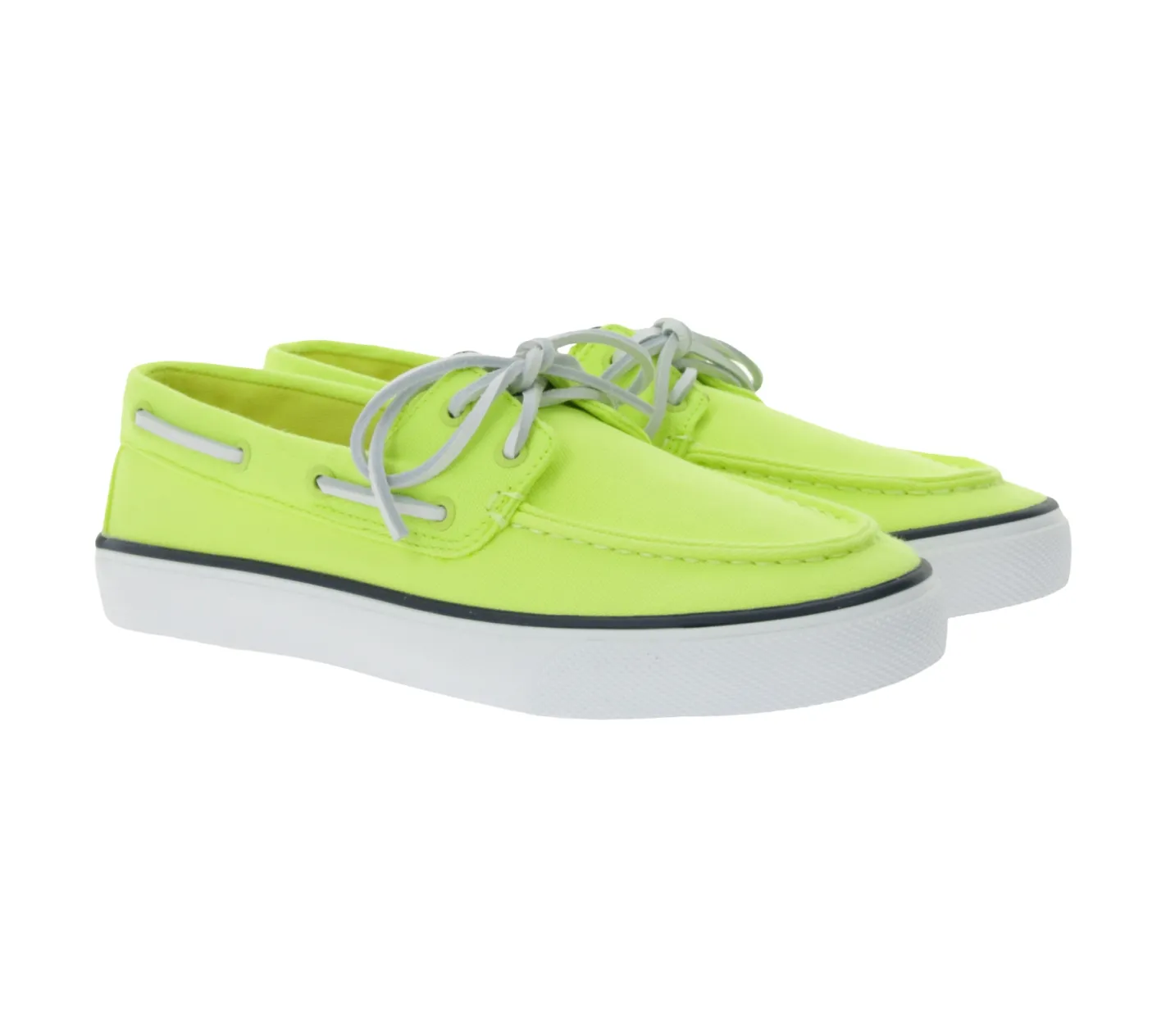 Bootsschuhe & Segelschuhe|Ballerinas & Slipper*SPERRY Bahama 2.0 Canvas Boots-Schuhe nachhaltige Damen Freizeit-Schuhe mit Memory-Schaum Sohle STS88708 Lime-Grün