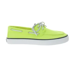 Bootsschuhe & Segelschuhe|Ballerinas & Slipper*SPERRY Bahama 2.0 Canvas Boots-Schuhe nachhaltige Damen Freizeit-Schuhe mit Memory-Schaum Sohle STS88708 Lime-Grün