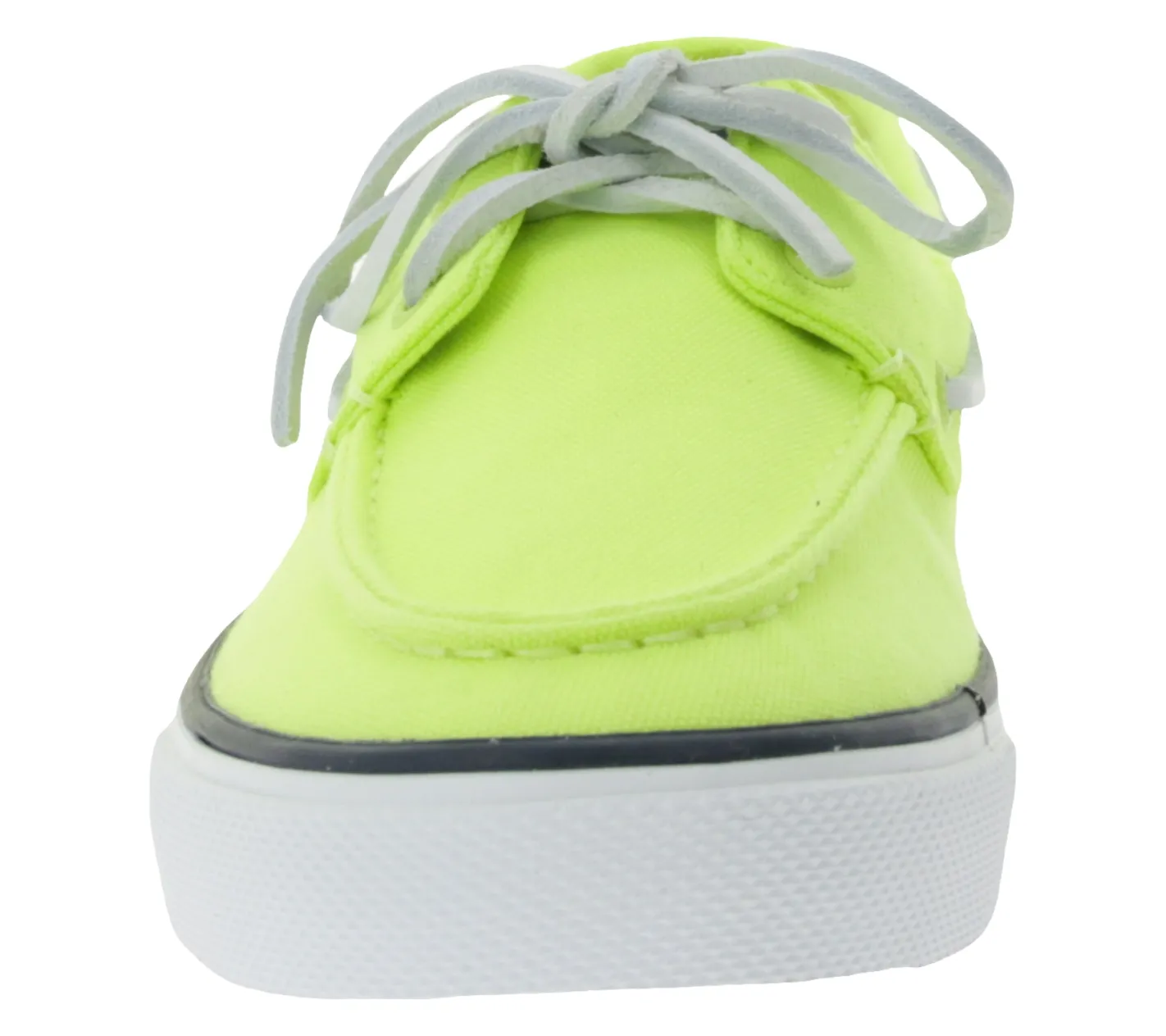 Bootsschuhe & Segelschuhe|Ballerinas & Slipper*SPERRY Bahama 2.0 Canvas Boots-Schuhe nachhaltige Damen Freizeit-Schuhe mit Memory-Schaum Sohle STS88708 Lime-Grün