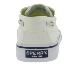 Segelschuhe & Bootsschuhe*SPERRY Bahama II SW Herren Bootsschuhe Leinen-Schuhe in verschiedenen Farben Weiß