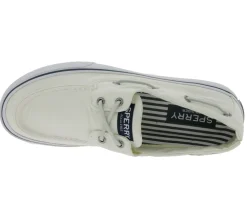 Segelschuhe & Bootsschuhe*SPERRY Bahama II SW Herren Bootsschuhe Leinen-Schuhe in verschiedenen Farben Weiß