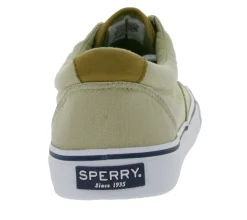 Segelschuhe & Bootsschuhe*SPERRY Bahama Striper II Cvo SW Herren Leinen-Sneaker mit Wave-Siping-Technologie in verschiedenen Farben