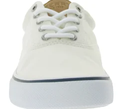 Segelschuhe & Bootsschuhe*SPERRY Bahama Striper II Cvo SW Herren Bootsschuhe mit Wave-Siping-Technologie STS22043 Weiß