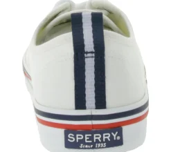 Sneaker & Turnschuhe*SPERRY Crest CVO Canvas Damen Freizeit-Sneaker mit Memory-Foam Sohle Alltags-Schuhe Schnür-Schuhe Weiß, Grau oder Schwarz