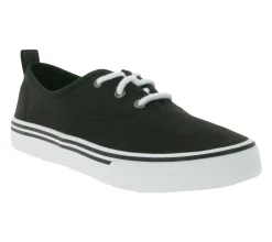 Sneaker & Turnschuhe*SPERRY Crest CVO Canvas Damen Freizeit-Sneaker mit Memory-Foam Sohle Alltags-Schuhe Schnür-Schuhe STS85872 Schwarz/Weiß