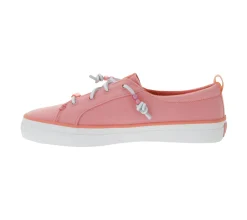 Sneaker & Turnschuhe*SPERRY Crest Vibe Canvas Damen Freizeit-Sneaker nachhaltige Alltags-Schuhe Schlupf-Schuhe STS884 Flamingo Pink oder Weiß