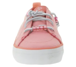 Sneaker & Turnschuhe*SPERRY Crest Vibe Canvas Damen Freizeit-Sneaker nachhaltige Alltags-Schuhe Schlupf-Schuhe STS884 Flamingo Pink oder Weiß