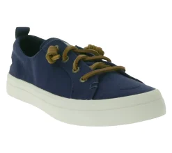 Sneaker & Turnschuhe*SPERRY Crest Vibe Canvas Damen Freizeit-Sneaker Alltags-Schuhe Schlupf-Schuhe STS8190 oder Weiß/Braun Dunkelblau/Braun