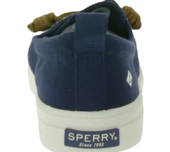 Sneaker & Turnschuhe*SPERRY Crest Vibe Canvas Damen Freizeit-Sneaker Alltags-Schuhe Schlupf-Schuhe STS8190 oder Weiß/Braun Dunkelblau/Braun