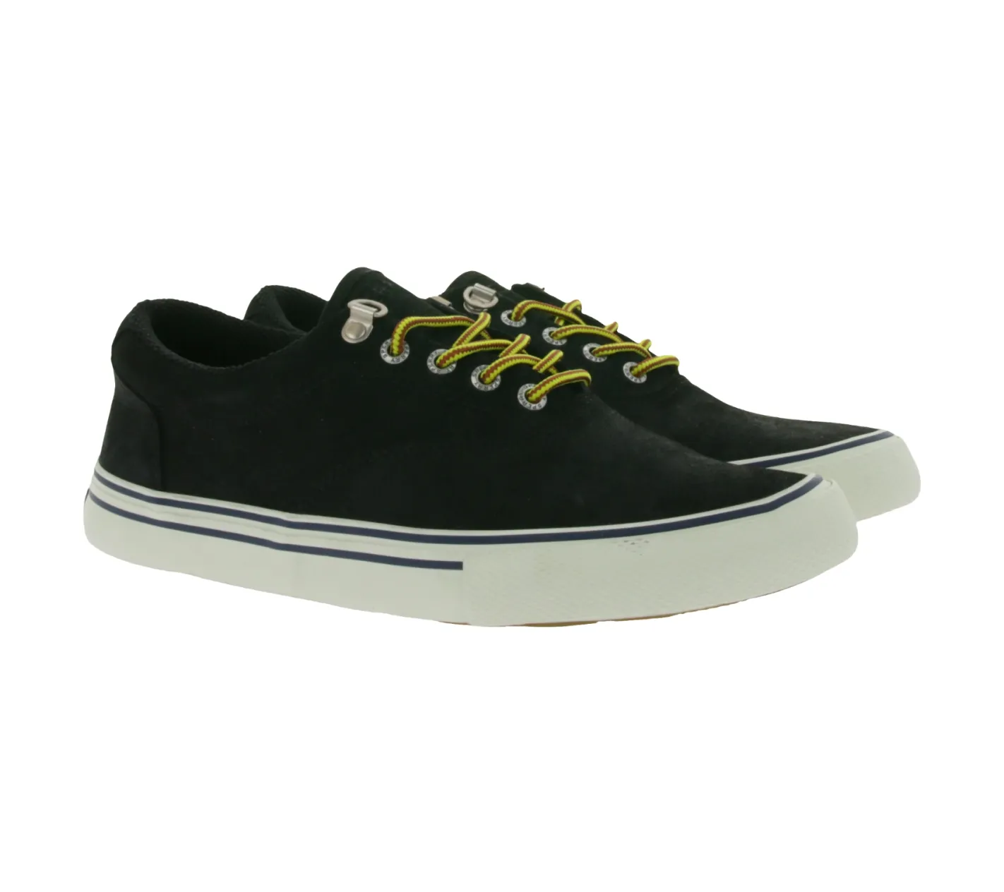 Sneaker & Turnschuhe*SPERRY Striper Storm CVO Sneaker für Herren Echtleder mit Wechselfußbett oder Schwarz Braun