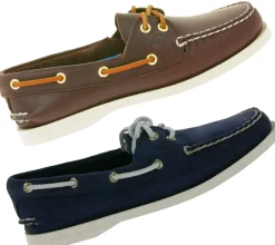 Bootsschuhe & Segelschuhe*SPERRY Wms Authentic Original 2-Eye Damen Echtleder Boots-Schuhe Segel-Schuhe in verschiedenen Farben