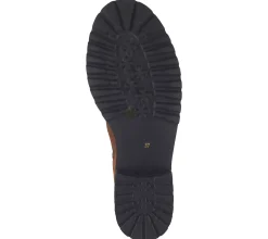 Boots & Stiefel*SPM Lano Damen Echtleder Stiefelette mit Nietenbesatz Chelsea Boots 11000017-03002-935 Braun