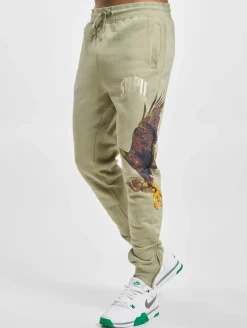 Jogginghosen & Fitnessmode|Jeans & Hosen*STAPLE Montrose Graphic Sweatpant beige