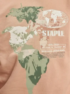 Sweater & Pullover|Pullover & Sweater*STAPLE Peachtree Rundhalspullover rot