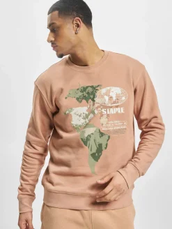 Sweater & Pullover|Pullover & Sweater*STAPLE Peachtree Rundhalspullover rot