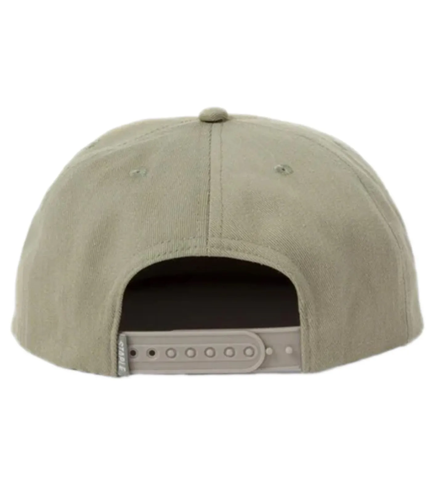 Caps & Mützen*STAPLE Sage Herren Snapback-Cap mit Marken-Schriftzug auf der Front Baumwoll-Cap 2209X6993 Olivgrün