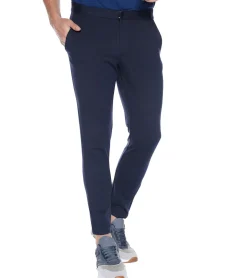 Jeans & Hosen*steffen klein Herren Business-Hose elegante Chino-Hose Stoff-Hose 5072 Blau