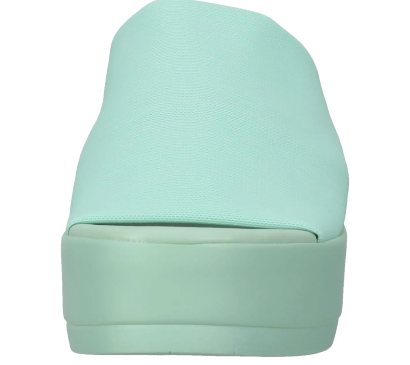 Zehentrenner & Sandalen|Pantoffeln & Hausschuhe*Steve Madden Slinky Sandal Damen Pantolette Plateau-Sandale mit breitem Riemen SM11000289-04004-SAGE Grün