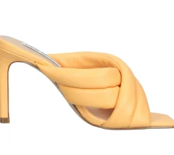 Zehentrenner & Sandalen*Steve Madden Tenacity Damen Pantolette farbenfrohe High-Heels SM11001907-02002-759 Orange