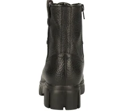 Boots & Stiefel*STEVEN NEW YORK Damen Echtleder Stiefelette Schnür-Schuhe SNY11000103-03003-014 Schwarz