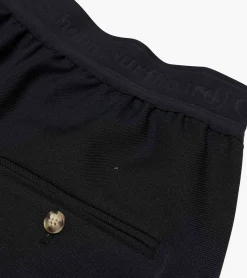 Shorts & Bermudas|Jeans & Hosen*Stockholm (Surfboard) Club Herren Loose Short kurze Schlupfhose mit Gummibund U5000028 Schwarz