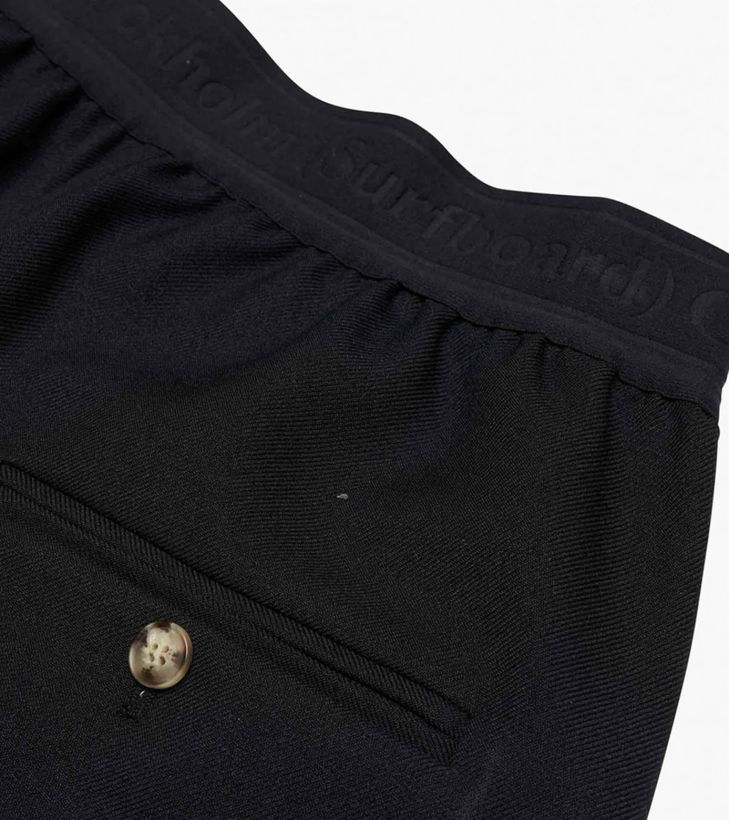 Shorts & Bermudas|Jeans & Hosen*Stockholm (Surfboard) Club Herren Loose Short kurze Schlupfhose mit Gummibund U5000028 Schwarz