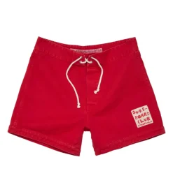 Shorts & Bermudas|Jeans & Hosen*Stockholm (Surfboard) Club Herren Jeans-Short stylische Baumwoll-Bermuda Sommer-Hose U5000027 Rot