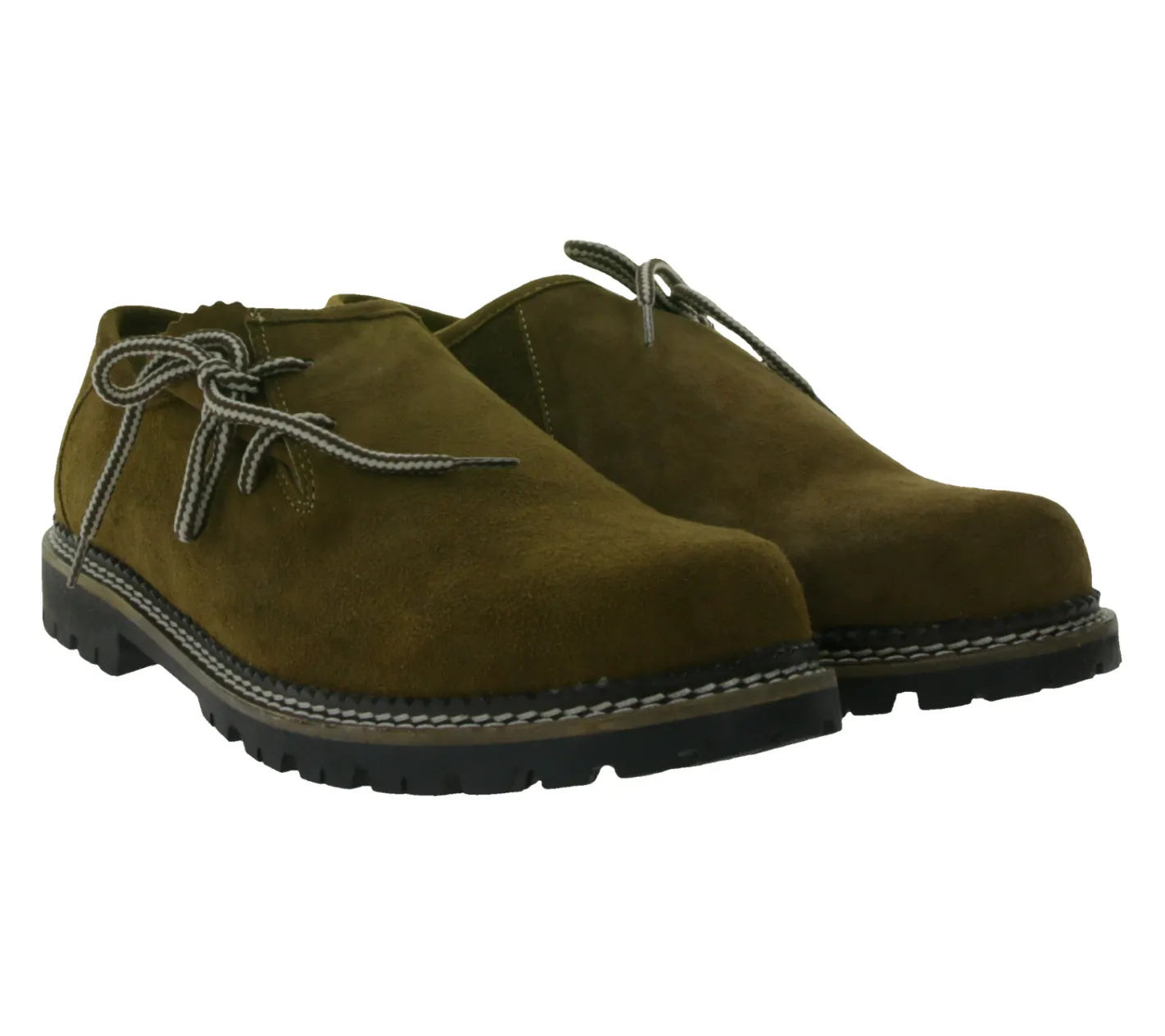 Schnürschuhe & Halbschuhe*STONEROCK Wildbock Uni Herren Trachten-Schuhe Echtleder-Schuhe Haferl-Schuhe Schnür-Schuhe 1001 Braun