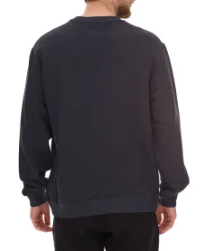 Pullover & Sweater*STONES Herren Basic-Pullover moderner Baumwoll-Sweater Sweatshirt Langarm-Shirt 400gsm Dunkel-Grau