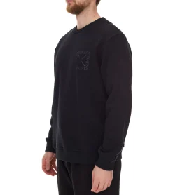 Pullover & Sweater*STONES Herren Basic-Pullover moderner Baumwoll-Sweater Sweatshirt Langarm-Shirt 400gsm in Dunkelgrau, Schwarz oder Beige