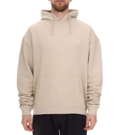 Pullover & Sweater*STONES Herren Oversized-Hoodie moderner Baumwoll-Hoodie 400gsm mit Kapuze mit Logo-Stick Beige